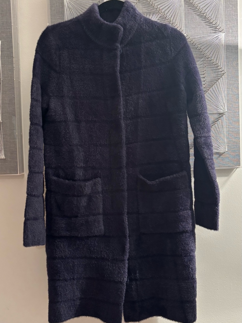 By Design sweater coat in Navy blue